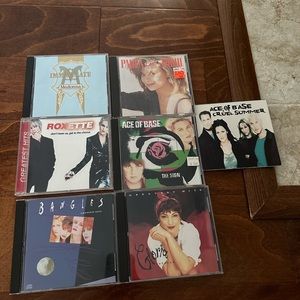 Ace of Base/Bangles/Paul Abdule/Madonna/ cds
